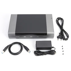5.25 inch USB 3.0 SATA External Optical Drive Case Enclosure Box Adapter Aluminum Alloy 4.8Gbps External HDD Enclosure Disk Case