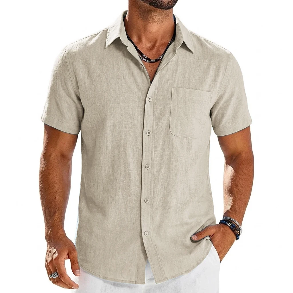 Thumbnail 3 - #78 Best Mens Cotton Linen Casual Shirts to Buy In 2026