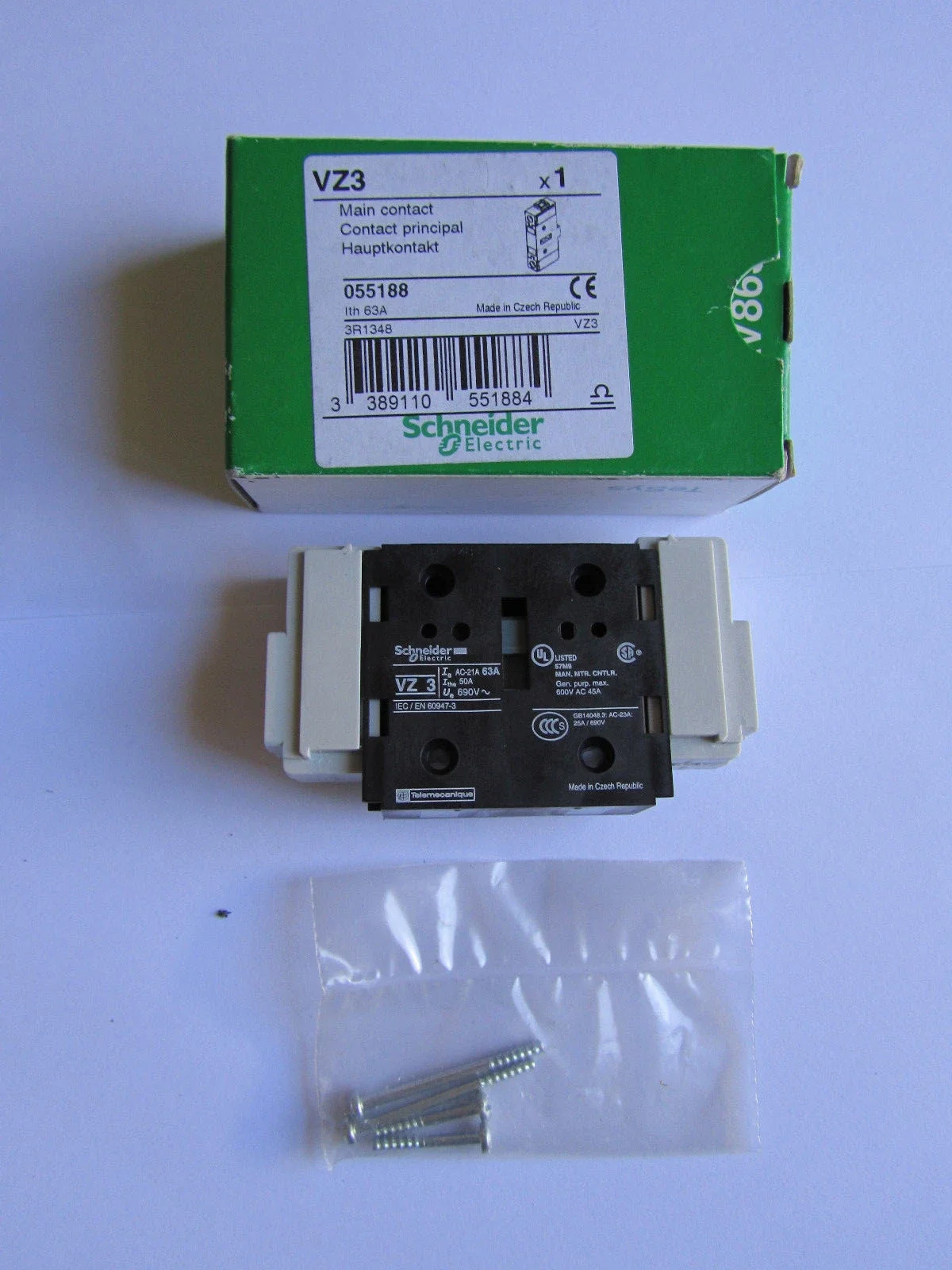 VZ3 VARIO - additional pole - 63 A - for V3