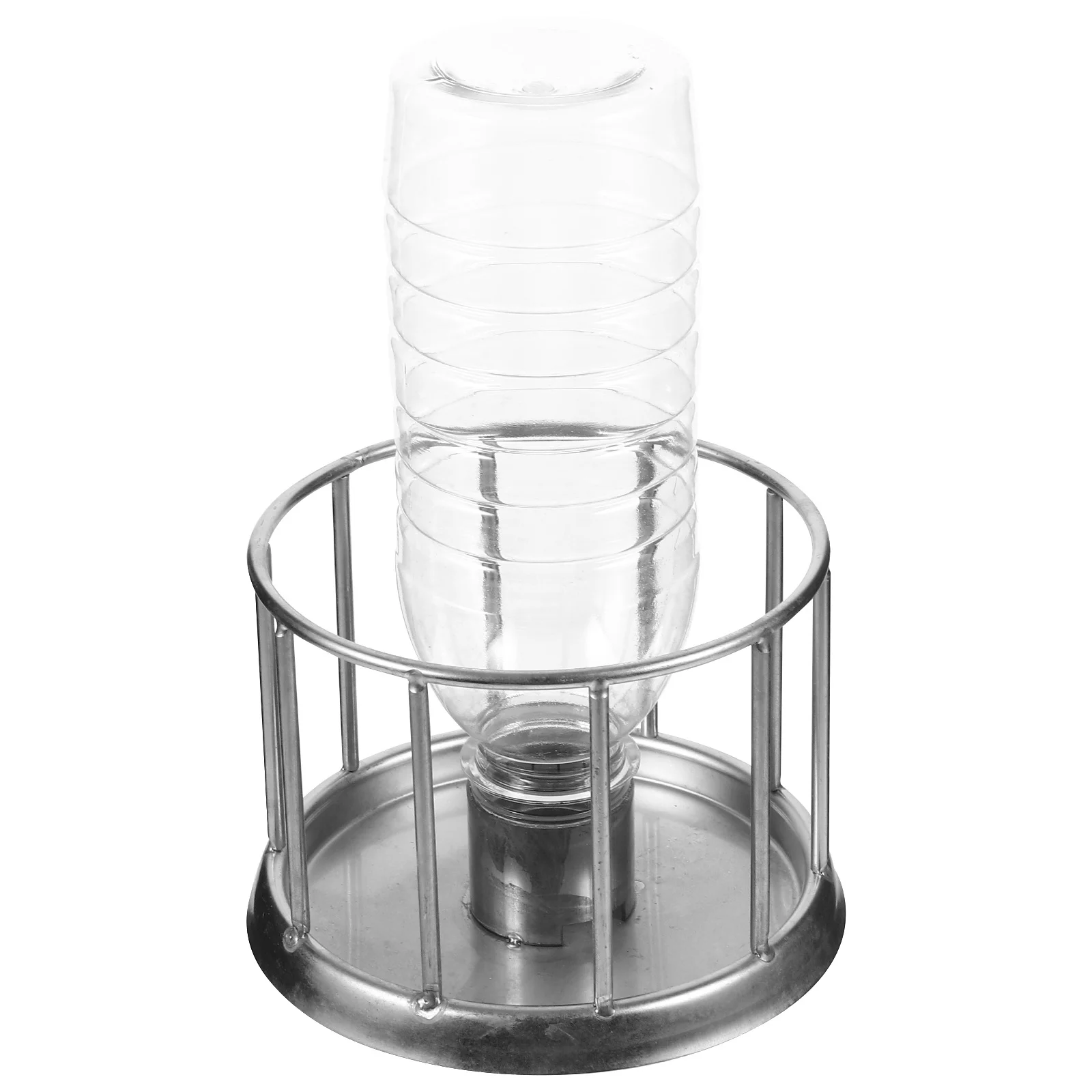 

Mini Water Dispenser For Turtles Stainless Steel Dish Leak Proof Pet Drinking Bowl Reptile Feeding Holder Terrarium