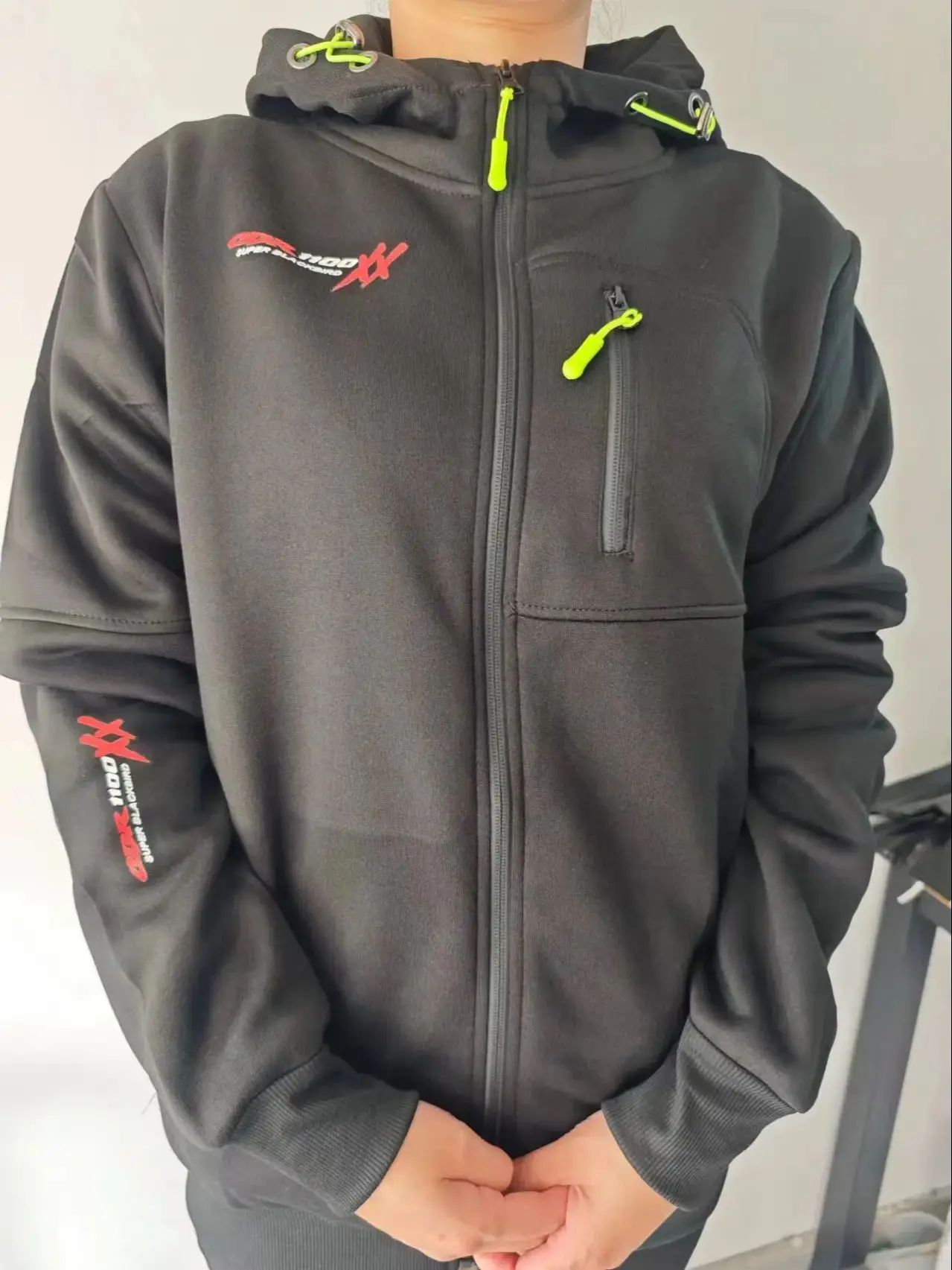 Motorcycle V-Strom DL 650 Motorsport Team Logo F1 Tide Jacquard Hoodies Fleece Sweatshirts Male Streetswear Coat Jackets