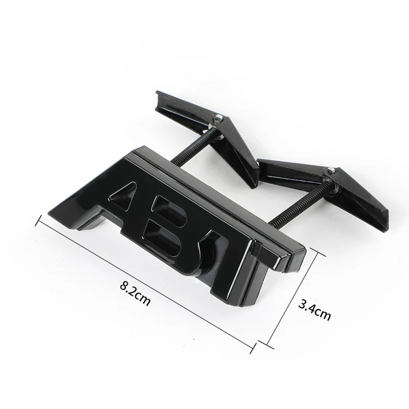 

Grill ABT Logo Sticker For VW Audi RS3 RS6 RS7 SQ7 RS4 RS5 S6 A4 Q5 S5 A3 A6 A7 A5 Q5 Q7 Q2 Audi ABT Grille Sticker Audi Sticker