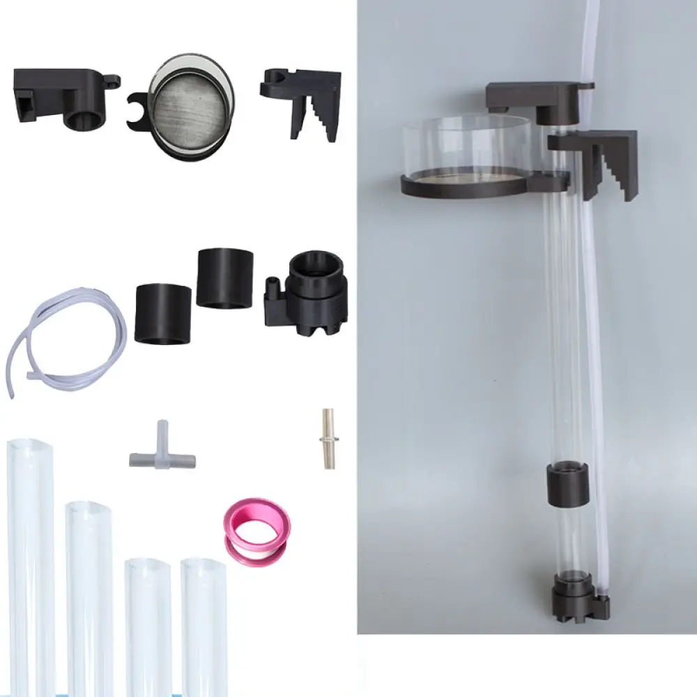 Aquarium Bottom Waste Collector Pneumatic Filter System Tank Cleaning Accessory Efficient Residue Suction Tool Water Cycle