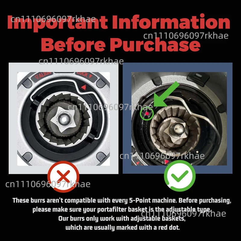 Conical Grinder Burr Replacement for Breville/Sage Barista Express Impress Espresso Touch BES870/875/876/860 Coffee Machine view 4