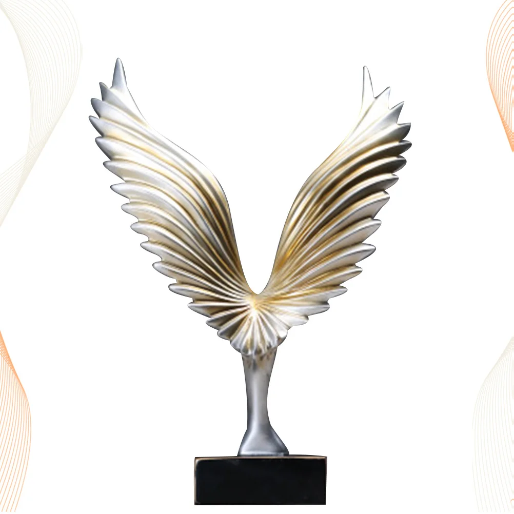 

Eagle Wings Resin Crafts Desktop Decoration Creative Design Home Decor Add Chic to Your Living Space Angel Wings Resin Ornaments