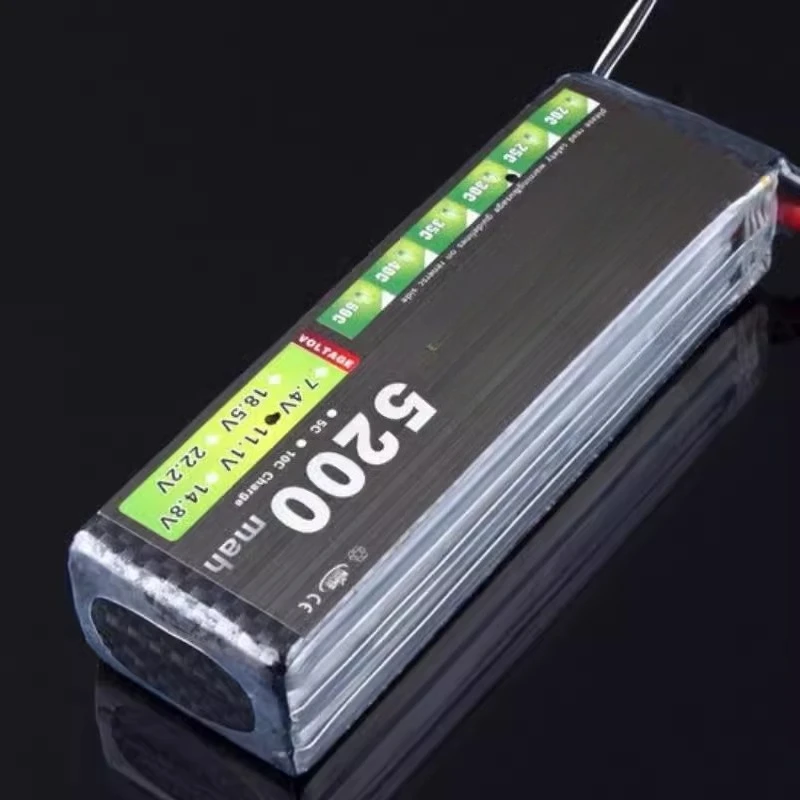 5200mAh 14.8V 4S Aeromodelling بطارية ليثيوم ل RC لعب سيارة قوارب كوادكوبتر الطائرة بدون طيار طائرة هليكوبتر بطاريات قابلة للشحن