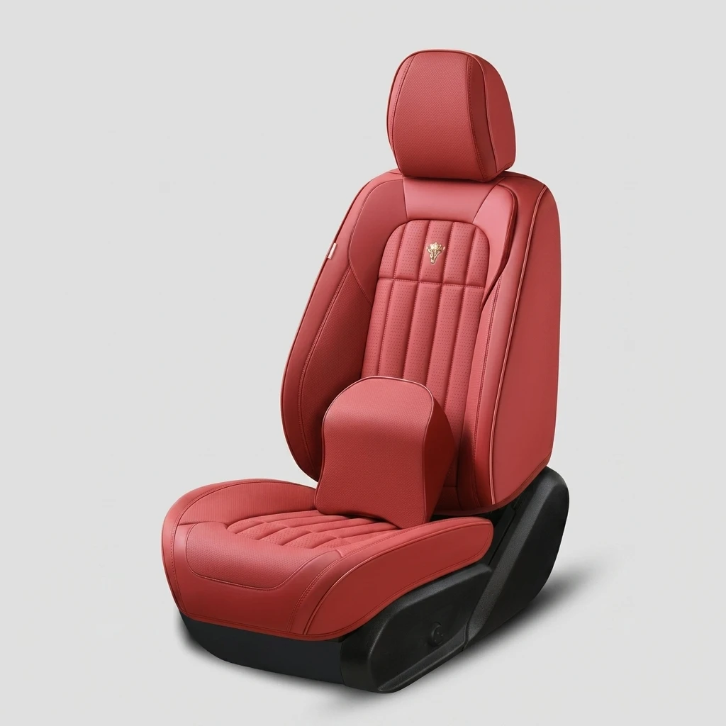 Customized Luxury Leather Car Seat Cover Testing Complete Set Waterproof Wear-resistant Dirt Resistant All-Season Universal 70%