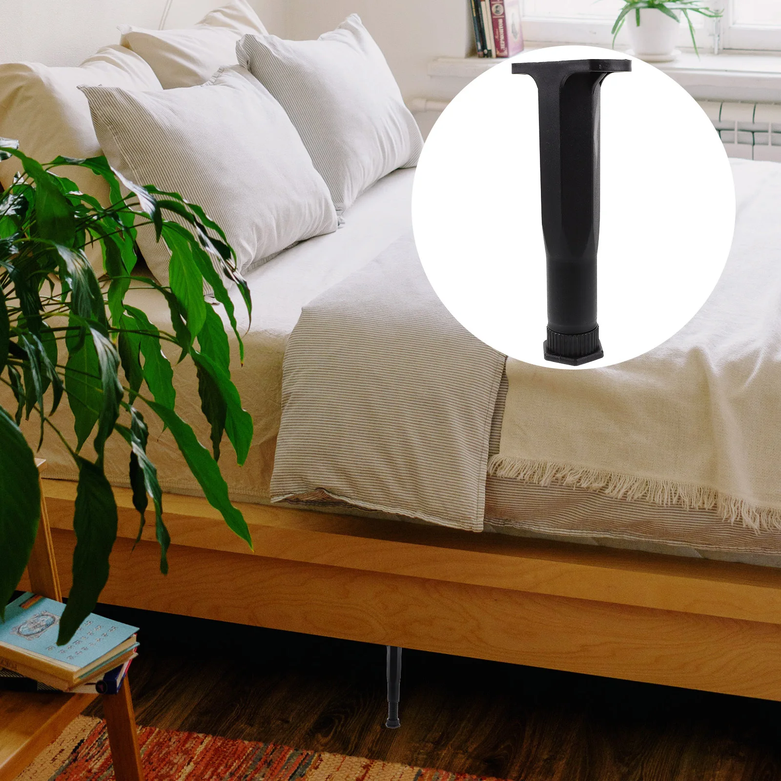 

1pcs Bed Leg Support Rod Multifunctional Furniture Legs Replacement Height Extenders For Dining Table Cabinet Coffee Table