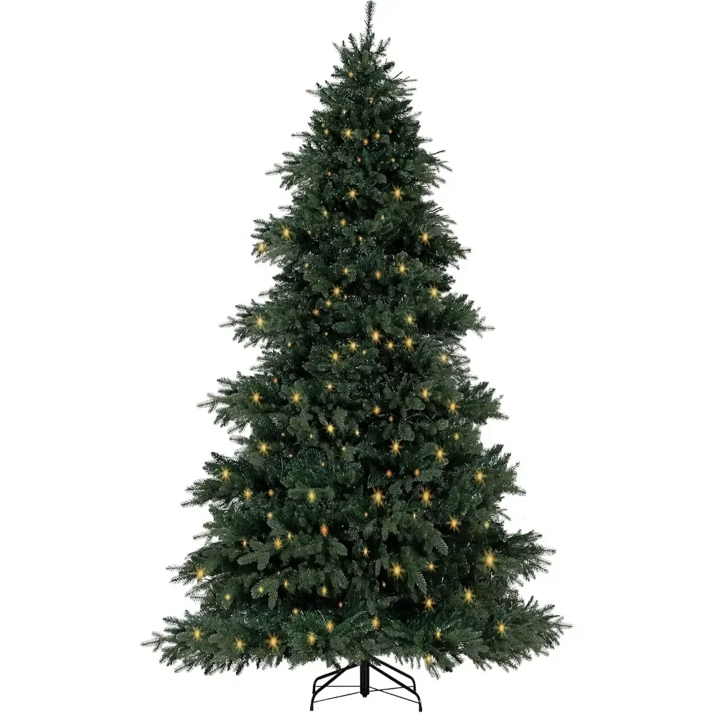 6.5ft Christmas Tree with Lights, Realistic Classic Christmas Tree Prelit