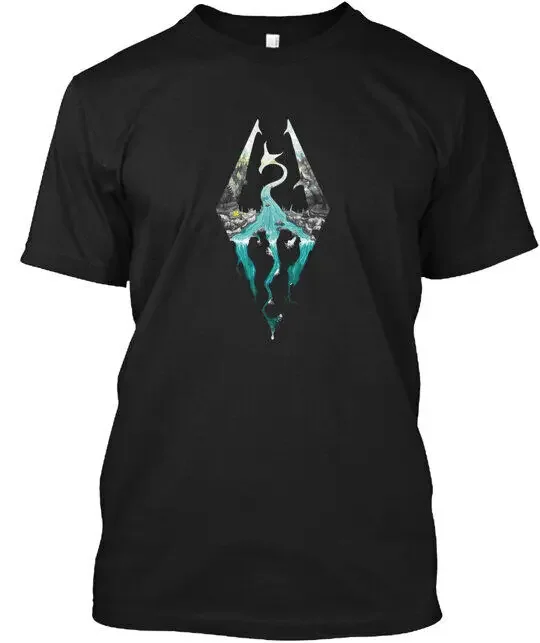 Skyrim T-Shirt Made in the USA Size S to 5XL