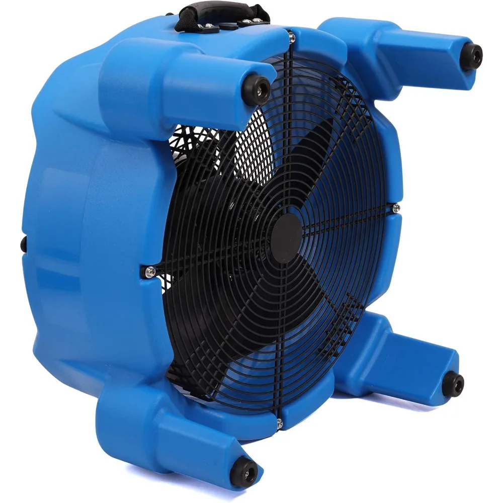 AM30DF Ventilatore assiale 1/4 HP 3000 CFM con motore dell'aria - Potente ventola di scarico verso il basso per l'essiccazione, raffreddamento e ventilazione