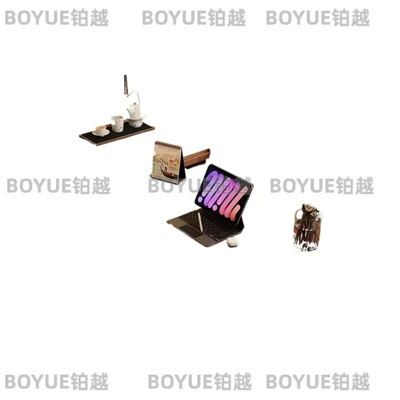 Solid Wood Computer Desk Medieval Style Pull Out Bay Window Table For Bedroom Balcony Study With Sliding Glass Cabinet