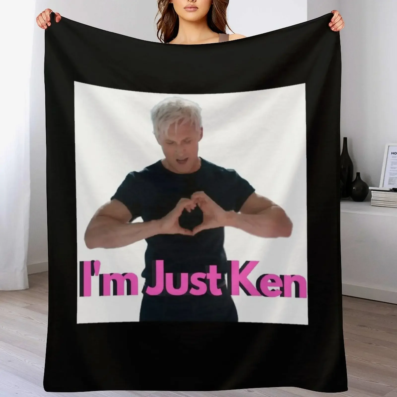 

I'm Just Ken Throw Blanket heavy to sleep Bed Fashionable Blankets