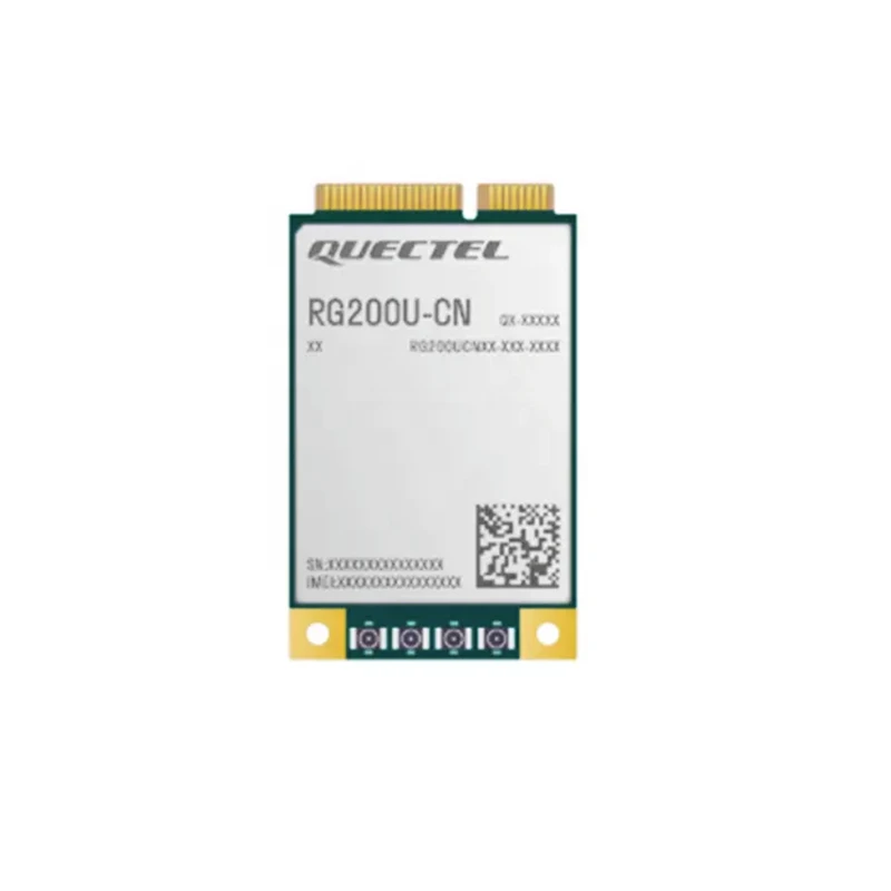 Quectel RG200U-CN RG200UCNAA-D10-MN0A MINIPCIE module support 5G NR Sub-6GHz Compatible With 4G/3G 5G NR Sub-6GHz Frequency