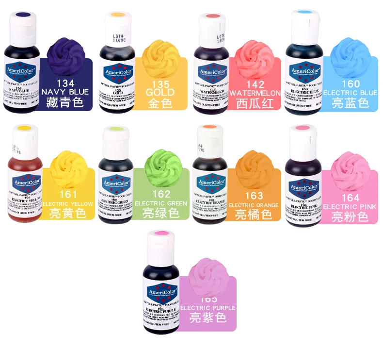 Americolor 22 Farben Lebensmittelqualität Färbepigment Kristall Farbstoff Epoxidharz DIY Kerze Seife Färbung Handarbeit Kunsthandwerk Pigment – Detail 8