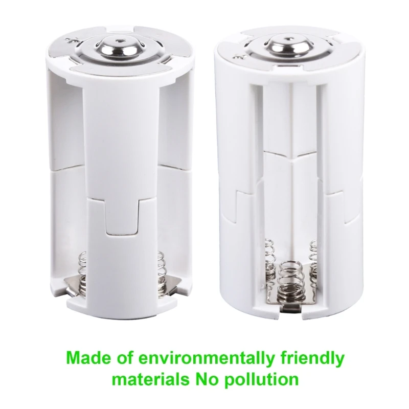 Adattatore convertitore batteria da 3 AA a D di alta qualità Custodie portabatterie da 3 dimensioni AA a D fai da te per stufe a gas Giocattoli Radio