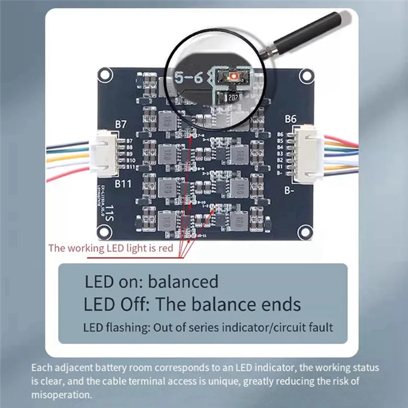 【スーパーディール】1.2A バランス Li- Lifepo4 リチウム電池 アクティブ イコライザー バランサー エネルギー転送 BMS