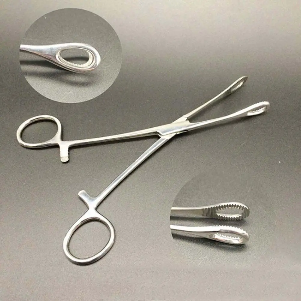 Tattoo Skin Practice Halloween Christmas New Year Body Piercing Clamps Metal Piercing Clamp Piercing Forceps Self