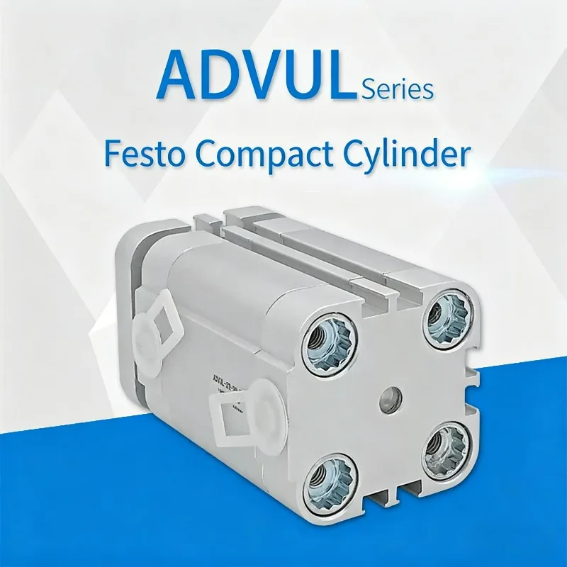 ADVUL-12 16 20 25 32 40 50 63 80-5 10 15 20 25 30 35 40 50 75 100 125 150 175 200-P-A Compact Cylinders ADVUL Series