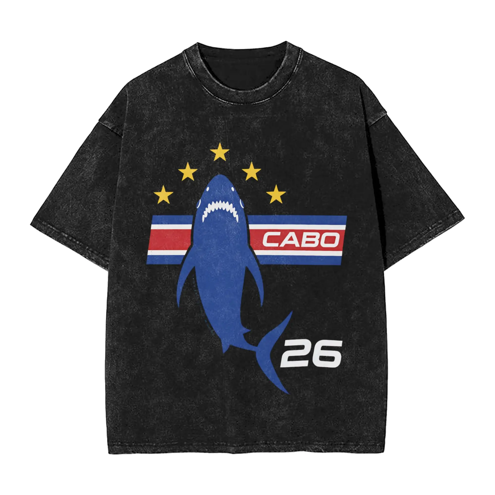 Cabo Verde Vozinha T Shirts for Men 100% Cotton Crazy T-Shirts Crew Neck  Tee Shirt Short Sleeve Clothing Plus Size