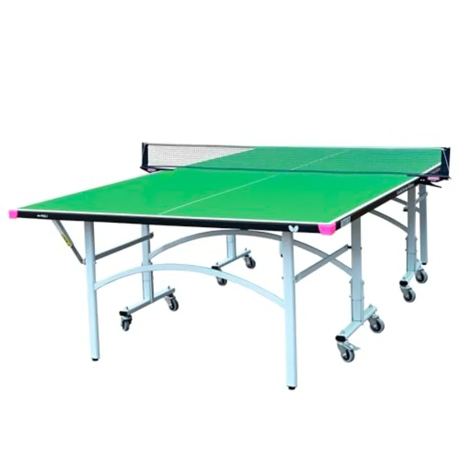 

Easifold Outdoor Ping Pong Table Melamine Top Rolling Outdoor Table Tennis Table 3 Year Warranty 10 Minute Assembly Great Bounc