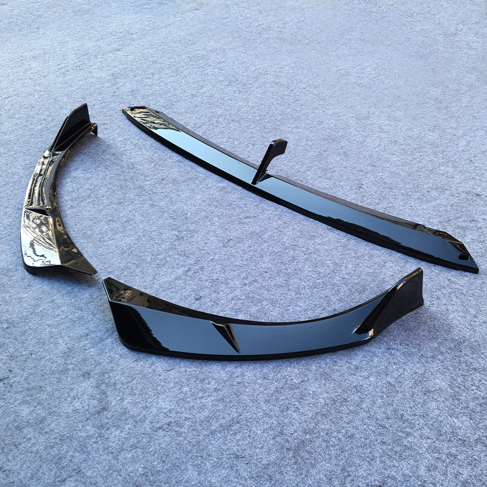 Auto-Frontstoßstangenspoiler, Lippenkörper-Set, Stoßstangen-Diffusorschutz, kompatibel mit 2019–2026, Mazda 3, Schrägheck/5DR-Modell – Detail 5