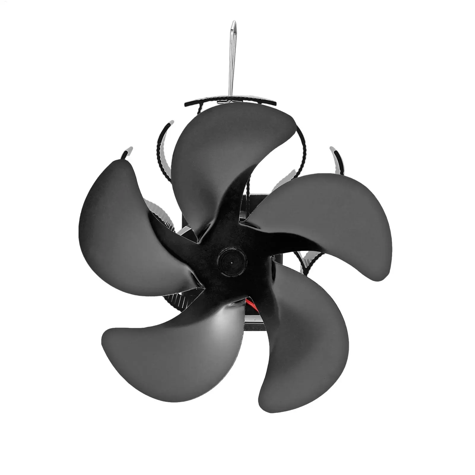 

Wood Stove Fan Log Burner Heat Powered Thermal Fireplace Fan Heating Supplies Quiet For Indoor Home Log Burner Pellet Pipe