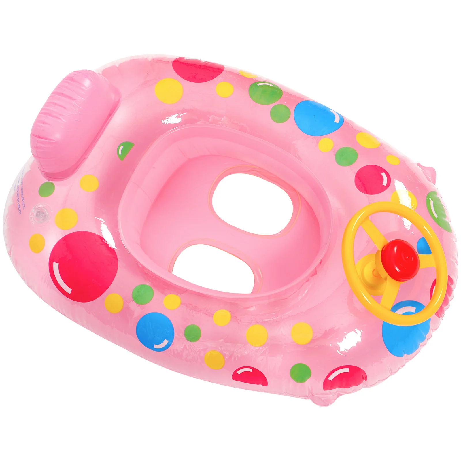 

Floating Water Toys Baby Pool Inflatable Yacht Swim Ring Airplane Toddler Bath Childrens