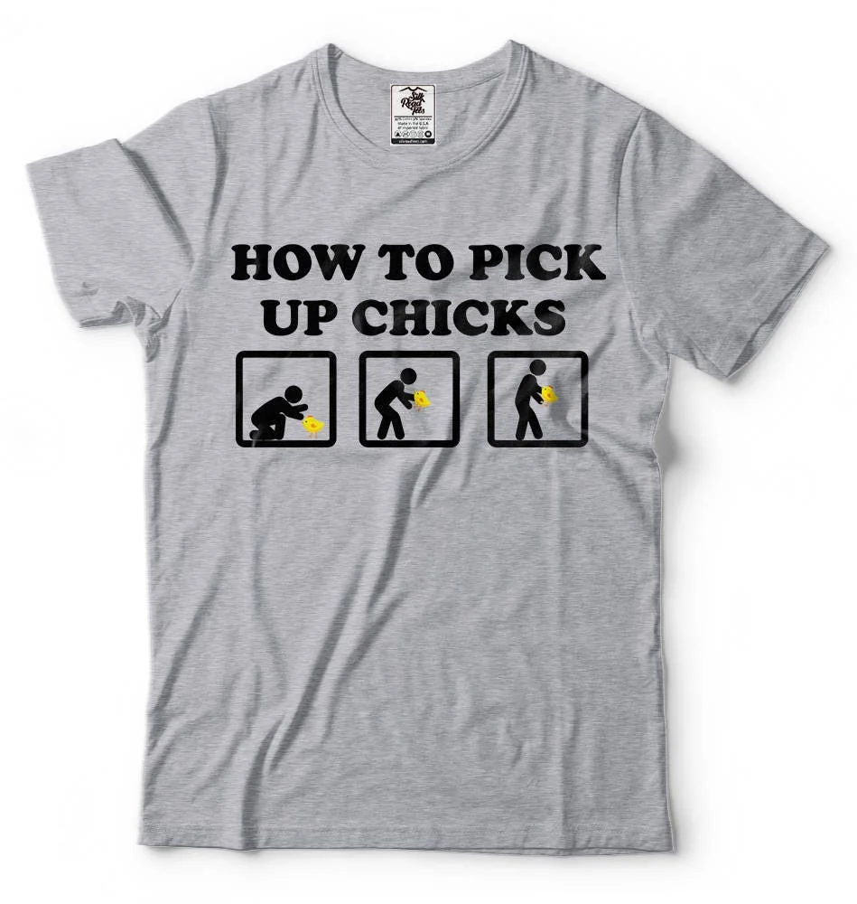 Pick Up T Shirt Funny Humor Problem Solved