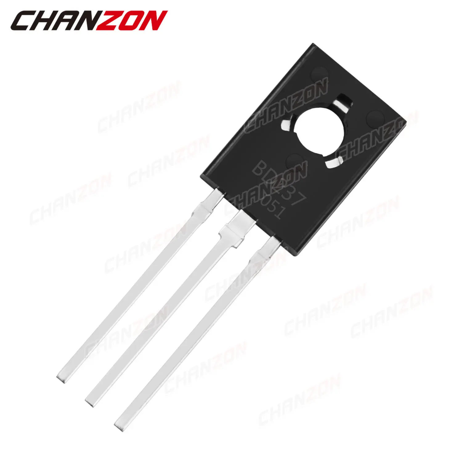 10Pcs BD237 TO-126 Power Transistor Bipolar Junction BJT Powerful Triode Tube Fets DIP 2A 2 Amp 100V Integrated Circuits