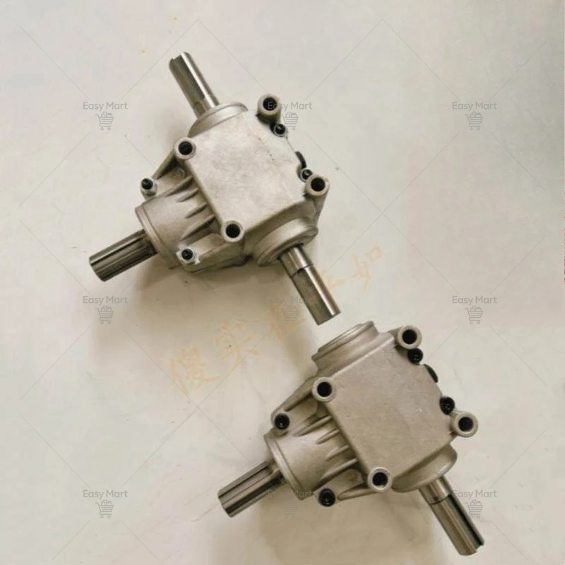 Series 1:1 Ratio Right Angle Gearbox - 4-Module Gear Reducer for Corn Residue Processor