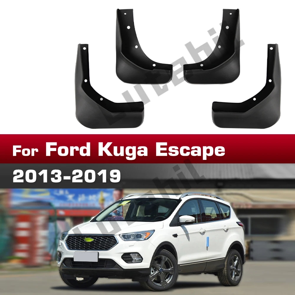 

For Ford Kuga Escape 2013-2019 2014 2015 2016 2017 2018 Fender Mudflaps Splash Guards Mudguards Mud Flaps car Accessories