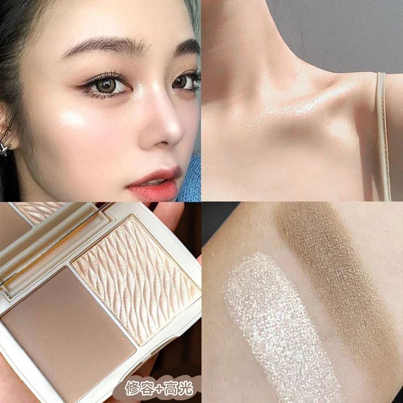 Highlighting Contouring Blush All-in-One Palette Finisher Palette Face Highlight Ginger Peach Pale Rare Beauty Cosmetics Makeup