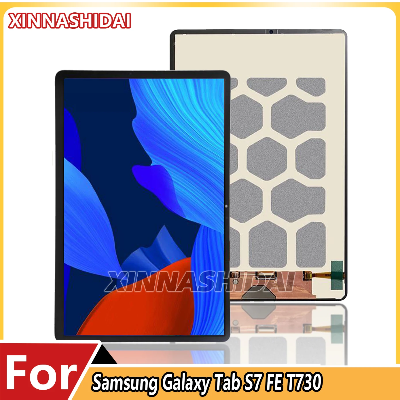 

Для Samsung Galaxy Tab S7 FE SM-T730 SM-T733 SM-T735 SM-T736 T737 T738 ЖК-дисплей с сенсорным дигитайзером, стеклянный датчик