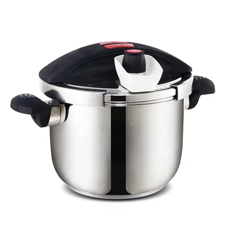 

New high-grade large gas induction pressure cooker 304 stainless steel pressure cooker with lid