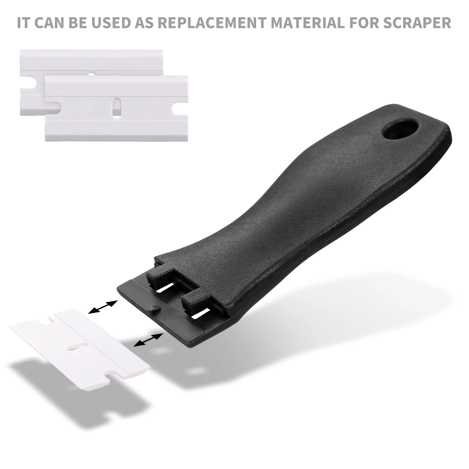 Benutzer definierte Haar verlängerung werkzeuge Metallband Board Tape Removal Scraper Tape Remover