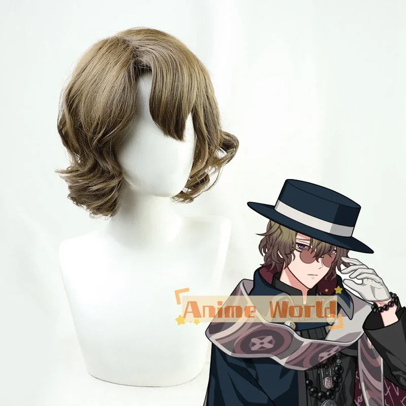 

Game Promise of Wizard Faust Cosplay Wig Halloween Synthetic Hair Heat