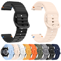 Sports Silicone 20mm 22mm Strap for TicWatch Pro 3 Ultra Watch Band GPS/LTE for Ticwatch GTX S2 E2 E3 GTH/GTW Bracelet Watchband