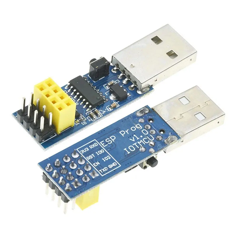 Professional ESP8266 Download Adapter ESP-01 USB WiFi Downloader Module CH340C/CP2104/FT232 Programmer Board IoT Projects