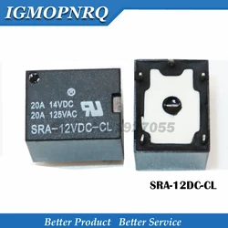 5PCS High Quality Relay SRA-12VDC-CL SRA-12VDC SRA-12V SRA-12 relays 5PINS 12V DC T74 Relays new