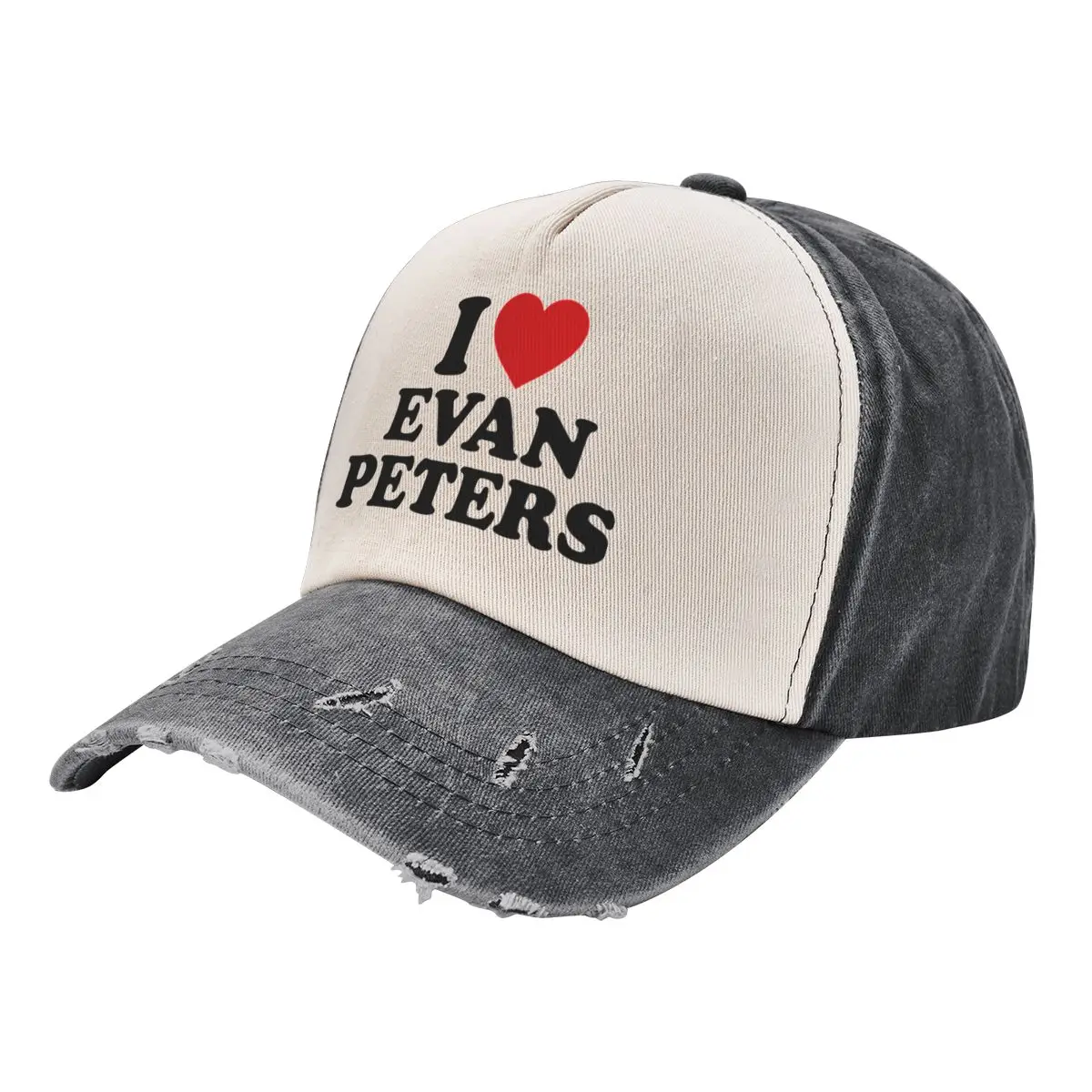 Evan Peters-gorras de béisbol Unisex, sombreros de mezclilla desgastados, gorra de sol Vintage para verano al aire libre