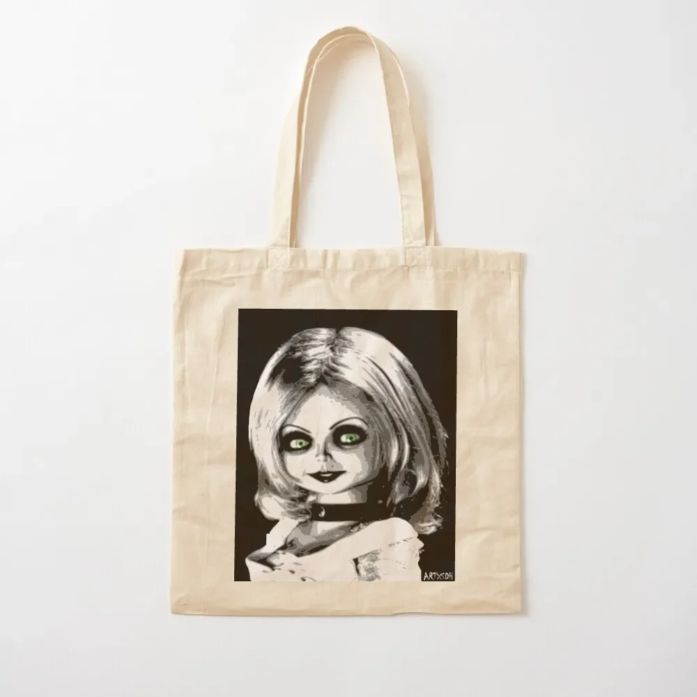 

Bride of Chucky Tote Bag hand bag reusable shopping bags Lady bags Tote Bag