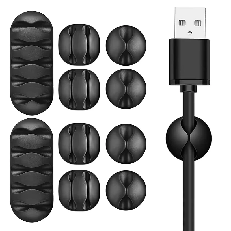 3Pcs Silicone Cable…