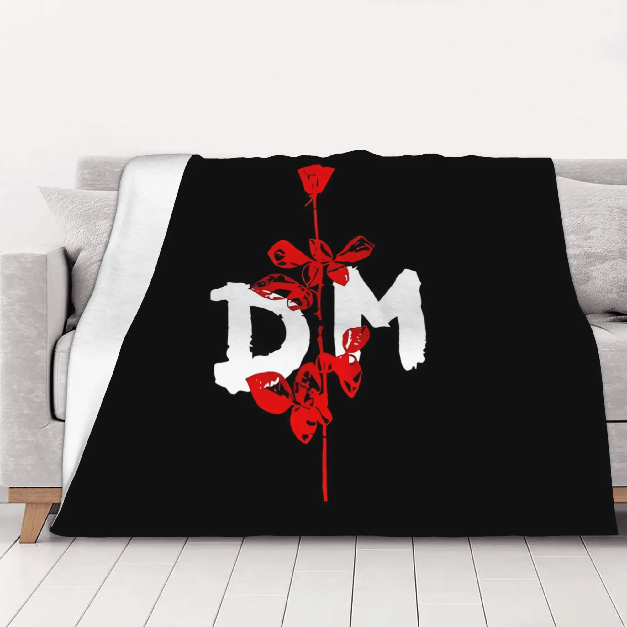 1PC Collection 52 Depeche Band Mode home room decorations Winter Blankets for Adults Bedding Home Interior Sofa Knee