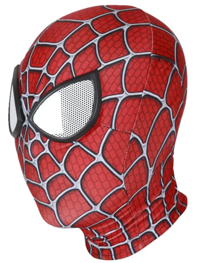 Halloween gezichtsmasker Spiderman Cosplay Peter Parker Miles Morales Raimi verjaardag superheld prop voor kinderen volwassen rollenspel feest