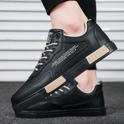 Men Sneakers Lace Up Big Size 45 Man Vulcanized Sneakers Tenis Trainers Male Casual Shoes