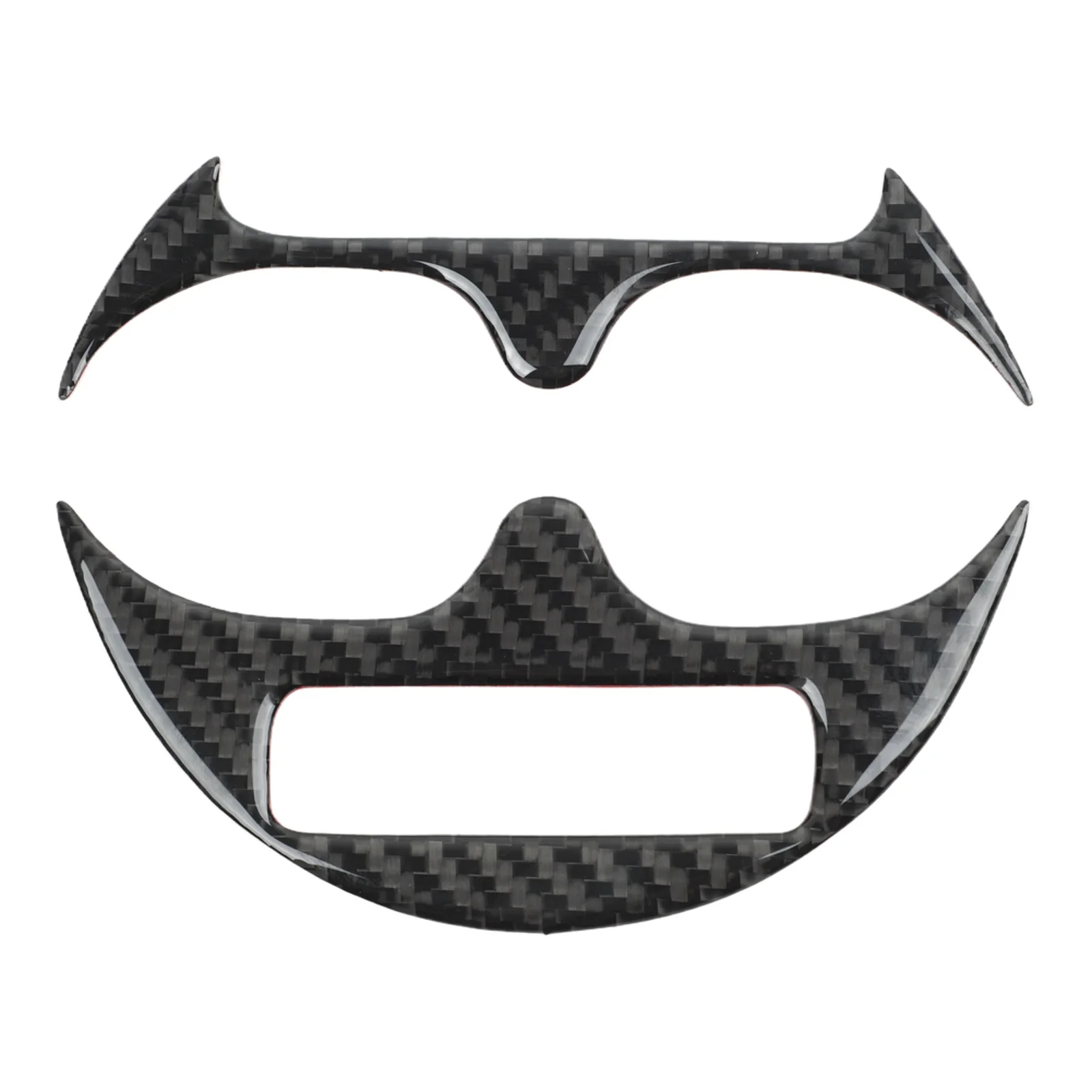 para-abarth-595-695-para-fiat-500-2016-2024-adesivo-de-fibra-de-carbono-suporte-de-copo-guarnicao-quadro-acessorios-automotivos