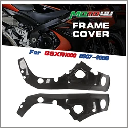 For SUZUKI GSXR1000 GSX-R1000 2007 2008 K7 K8 Real Carbon Fiber Twill Frame Cover Protectors 1 Pair Motorcycle Side Fairing