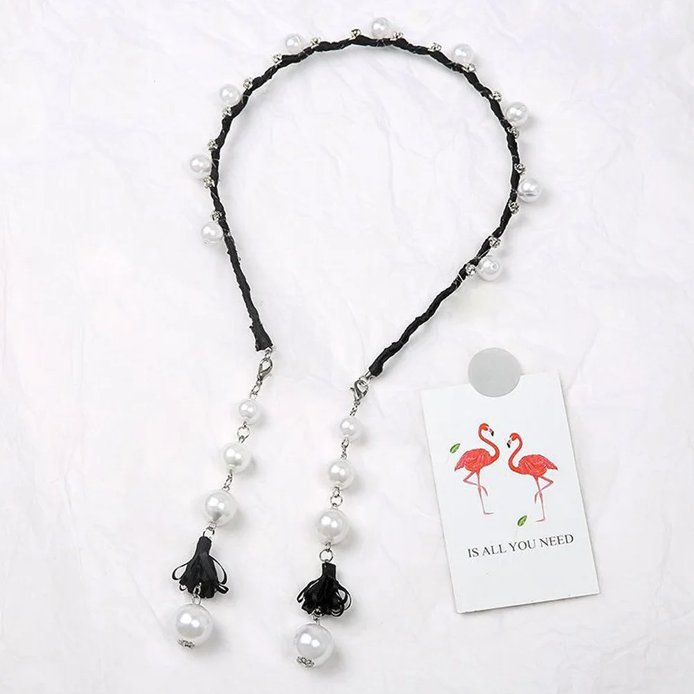

3Pcs Pearls Tassel Kids Headband Elegant Hairband Hair Jewelry Children Hair Accessory Girls Party Headdress Pearls Headband