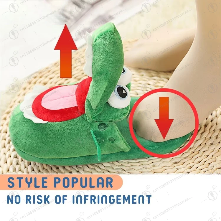 Animal Slippers Funny Crocodile Slippers Cartoon